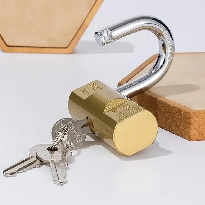 Cadenas, petits cadenas pour bagages, valises, casiers, quincaillerie pour la maison, 30mm-80mm, avec 3 clés, accessoires, cadeau