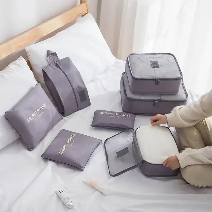 Organisateur de voyage sacs de rangement valises de voyage portables organisateur sac de voyage pour femmes organisateur de bagages vêtements chaussures sac