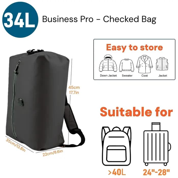 Sacs de compression sous vide en TPU durables et tissu résistant aux déchirures