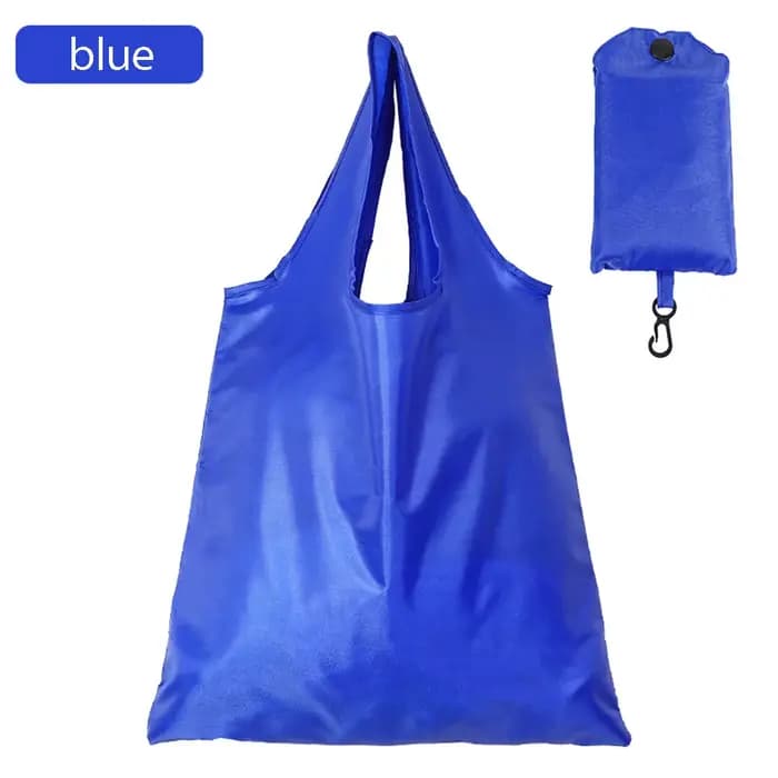 1/5/10/50pcs sac à provisions Oxford couleur unie écologique pliant réutilisable Portable sac à bandoulière pour voyage épicerie 36x48 cm