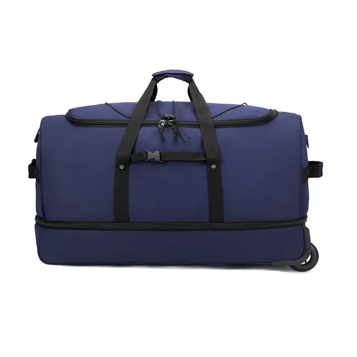 Sac de voyage trolley multifonctionnel pour hommes, adapté aux voyages d'affaires, aux voyages et au