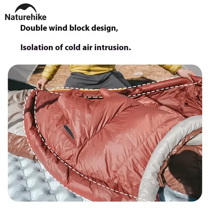 Natureifa-Sac de Couchage Snowbird pour Adulte