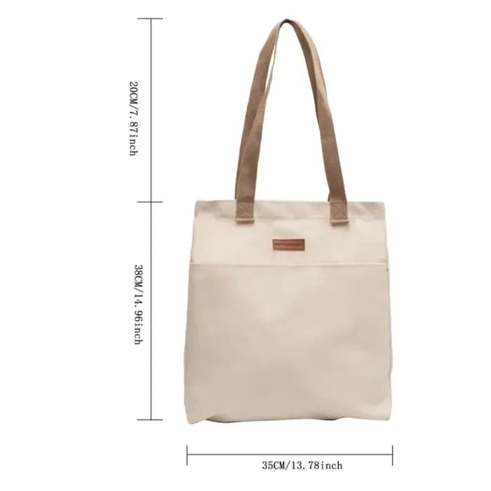Sac fourre-tout en toile pour femme