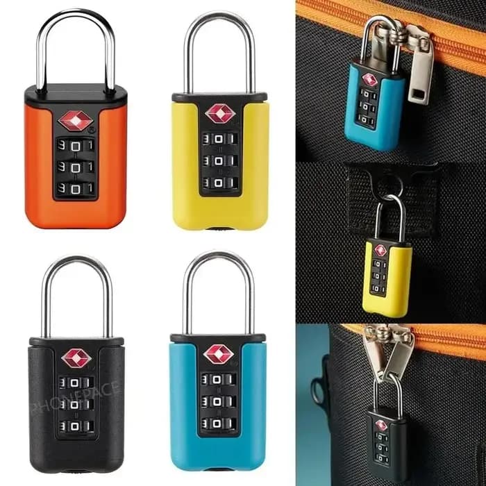 Serrure à Code douanier TSA pour bagages de voyage