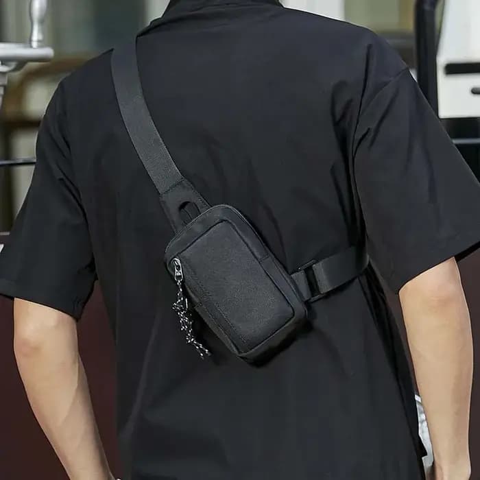 ChimBrand-Sac à bandoulière alertes onale pour homme