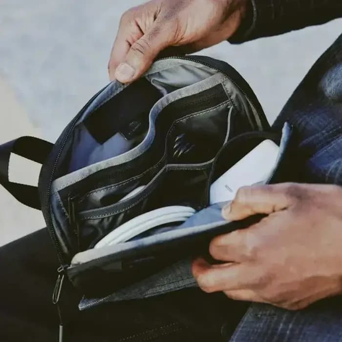 Pochette SIim, sac de rangement électronique imperméable pour l'extérieur