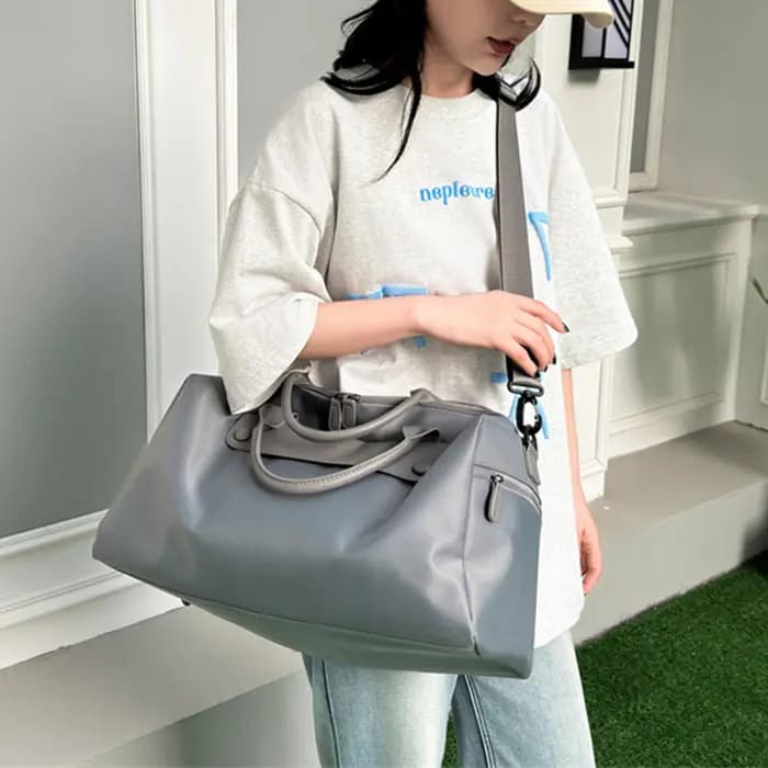 Sac de voyage en toile grande capacité personnalisable avec nom