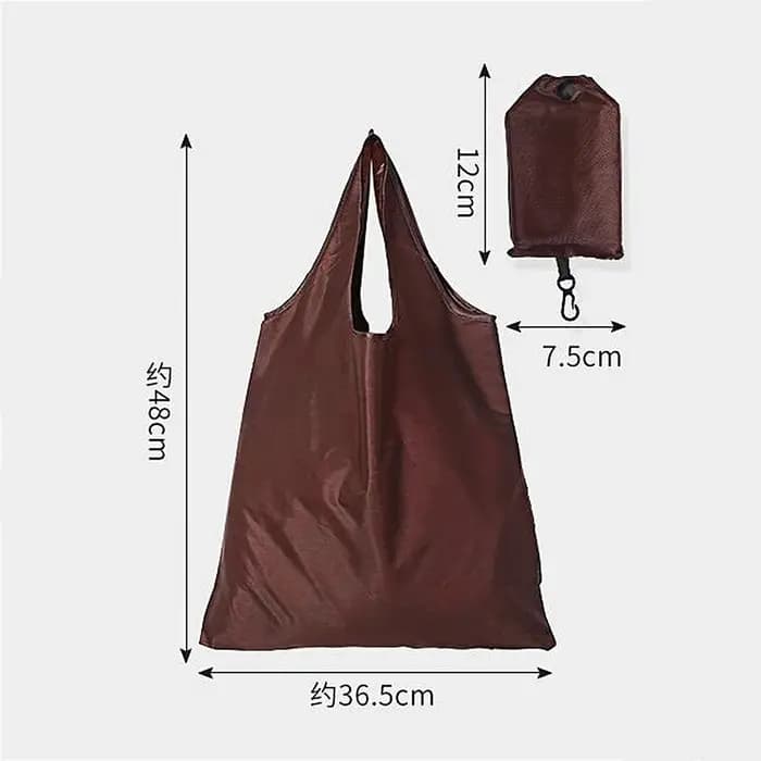 1/5/10/50pcs sac à provisions Oxford couleur unie écologique pliant réutilisable Portable sac à bandoulière pour voyage épicerie 36x48 cm