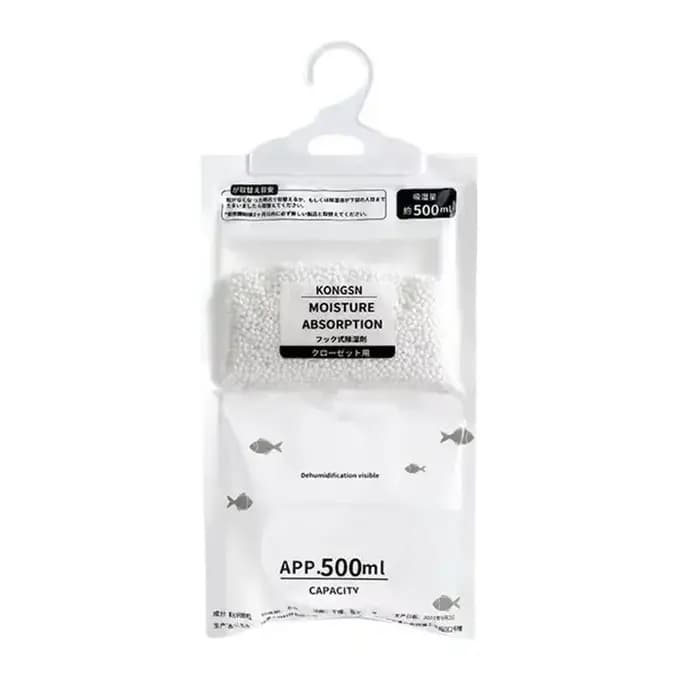5/10 pièces absorbeur d'humidité suspendus séchage vêtements déshumidificateur garde-robe