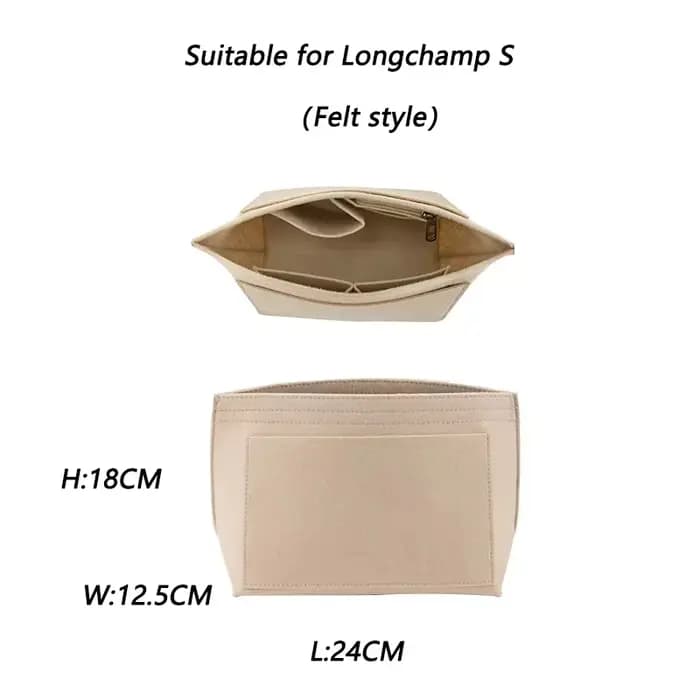 Insert organisateur de sac pour Longchamp, matériau en Nylon, ajustement Super solide, Support de sa