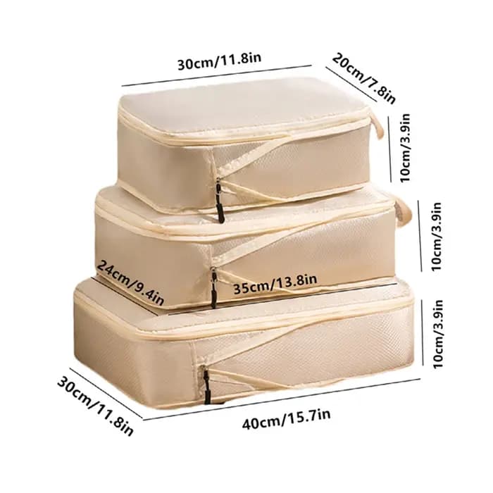 Pochette de voyage compressible