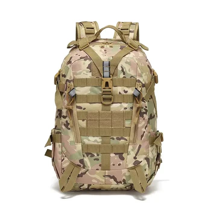 Sac à dos tactique réfléchissant extérieur Molle Camouflage sac à dos sac d'assaut randonnée Camping chasse voyage équitation sac à dos