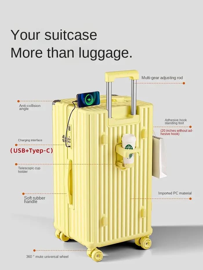 Valise multifonctionnelle de grande capacité de 30/ 32 pouces