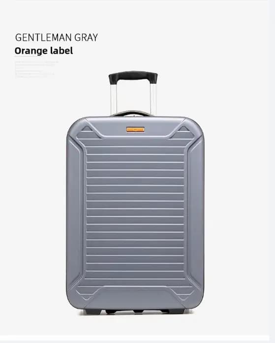 Valise à roulettes pliante de 20 pouces, bagage de cabine de grande capacité, valise de voyage portable pour les déplacements professionnels