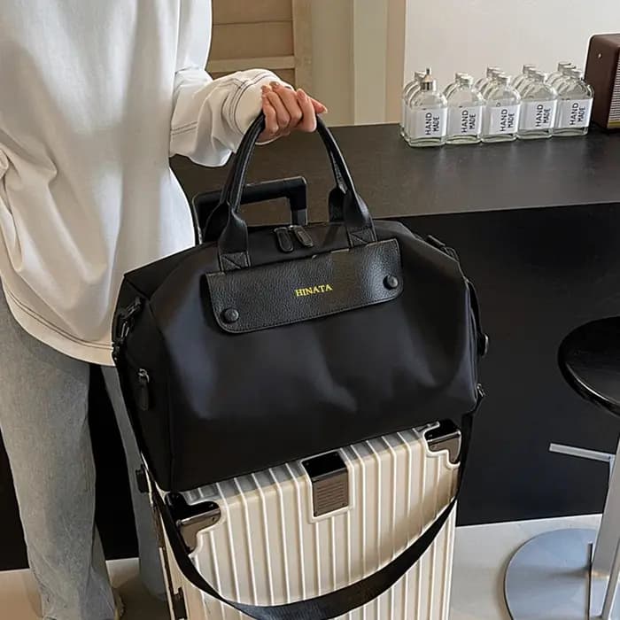 Sac de voyage en toile grande capacité personnalisable avec nom