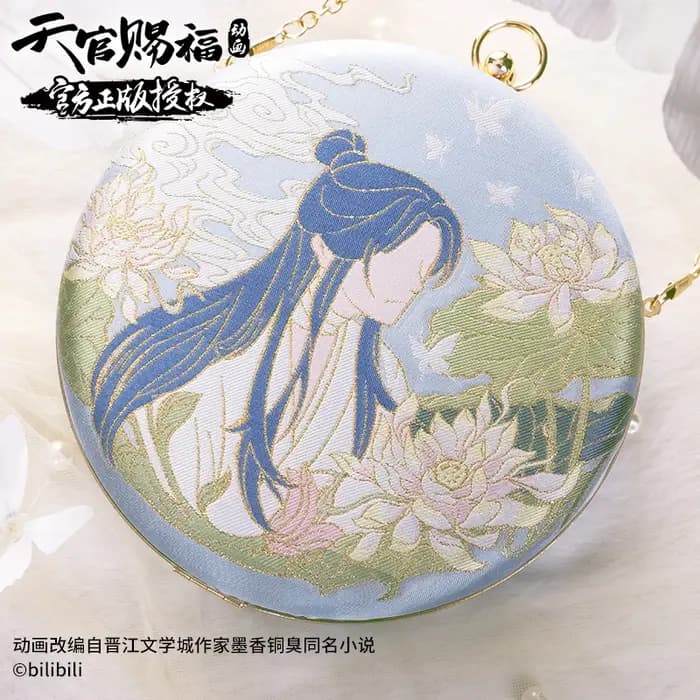 Ciel officiel bénédiction Hua Cheng Xie Lian sac à bandoulière Style ancien hommes femmes Oblique sacoche broderie sac de messager cadeau
