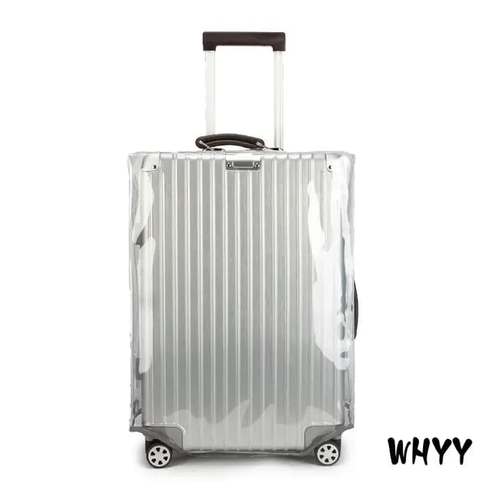 Protecteurs de couverture de valise en PVC Transparent, protecteur de bagages de voyage Transparent