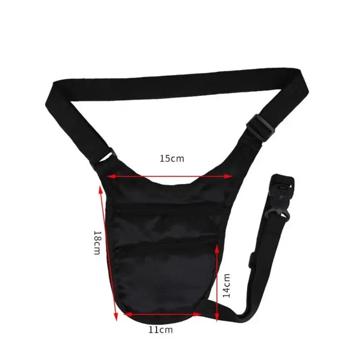 Sacs de taille de voyage invisibles et sécurisés