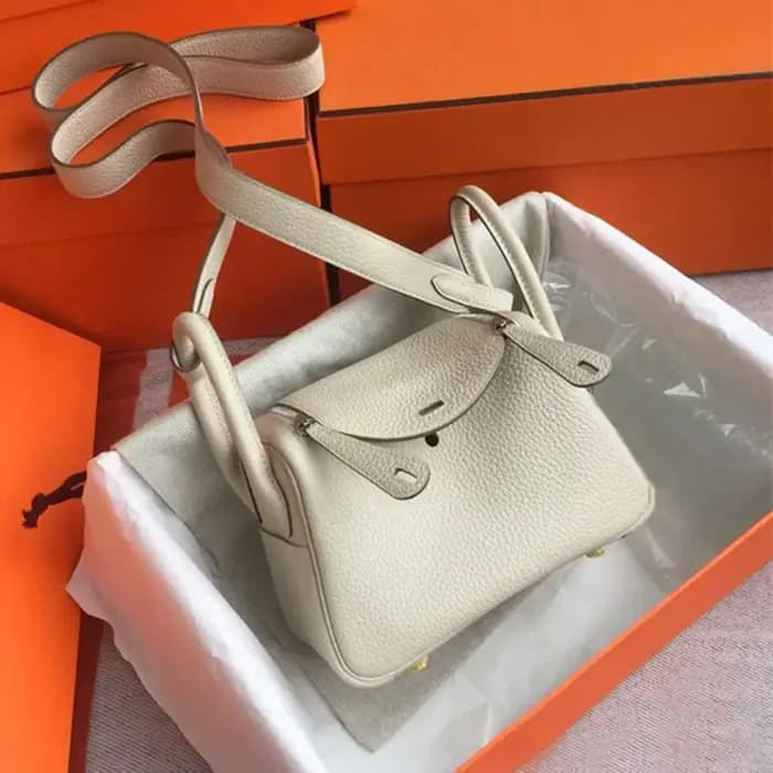Mini sac bandoulière en cuir de vachette superposé pour femme