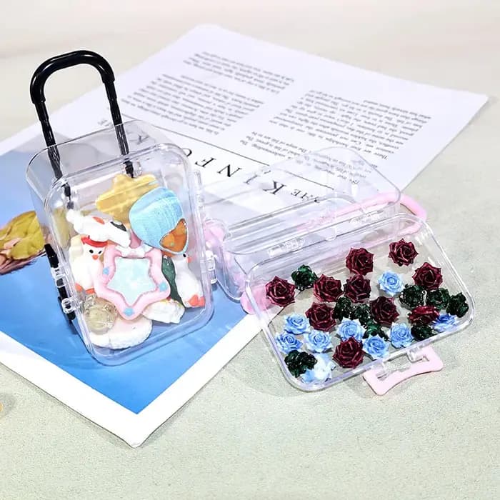 Mini valise avec poignée