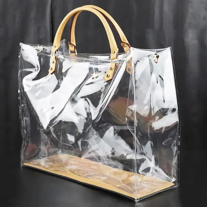 Sac de Rangement Transparent Fait à la Main