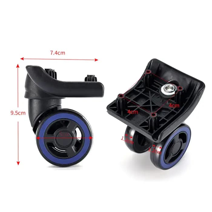 Roues de Remplacement pour Bagages, Accessoires de Coffre pour Étui de Voyage