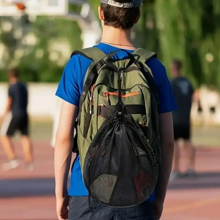 Sac à bandoulière en maille réglable