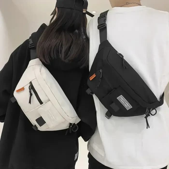 2025Woman poitrine Pack nouvelle rue tendance taille sac unisexe Sports de plein air Fanny