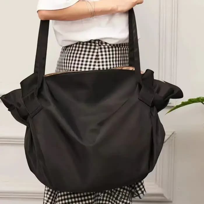 Sac de rangement de voyage pliable de grande capacité – fourre-tout/bouffant durable, léger et imper