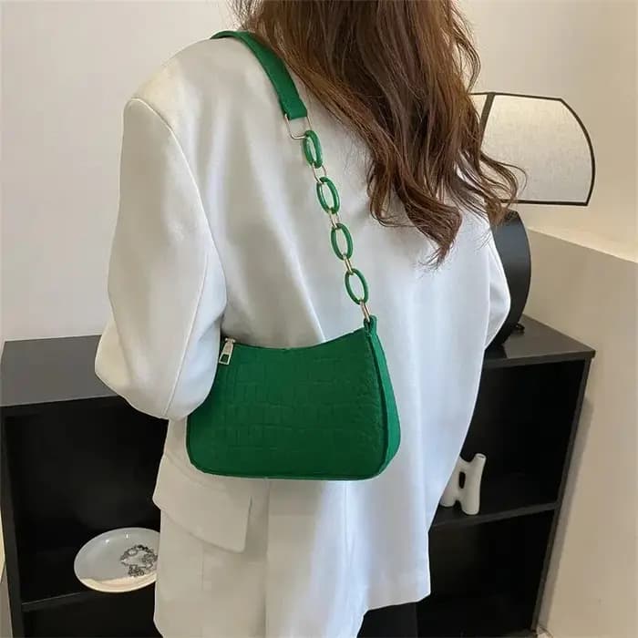 Petit sac carré rétro populaire de tempérament doux