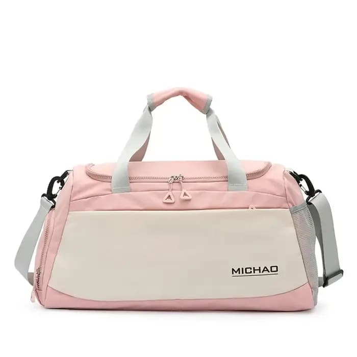 Grand sac de sport pour hommes et femmes avec compartiment humide/sec - Sac de sport imperméable pou