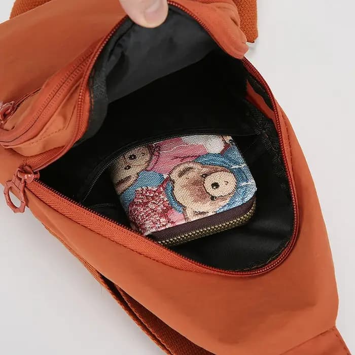 Sac de poitrine pour femme – Conception antivol sécurisée