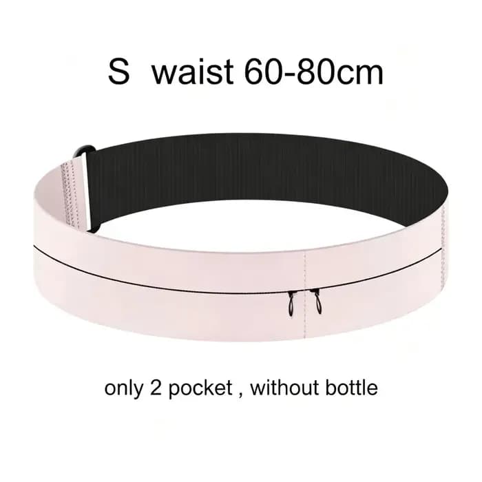 Ceinture de course avec porte-bouteille