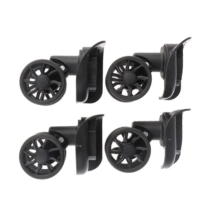 2 Paires de Roues de Remplacement pour Valise à Roulettes