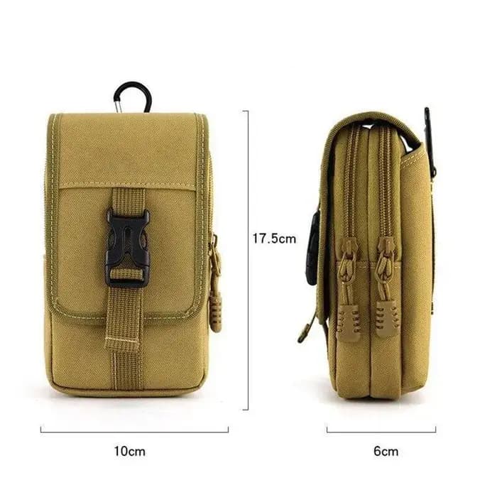 Sac de taille militaire étanche pour hommes