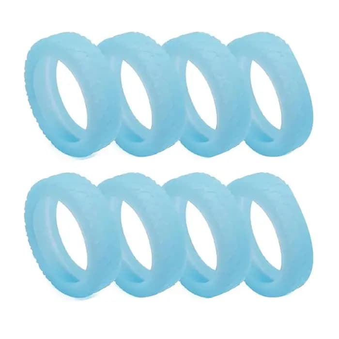Couvre-roues de valises SOFT-8Pcs, couvercle de roue de compartiment à bagages en Silicone pour la p