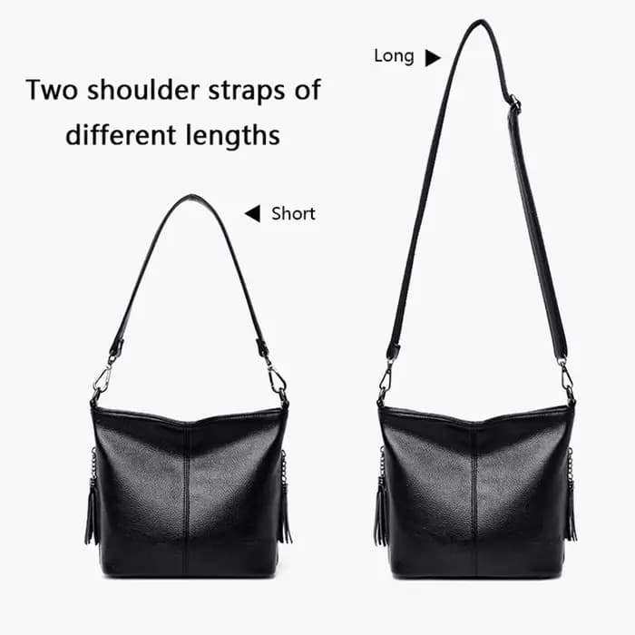 Sacs à bandoulière en cuir souple pour femmes