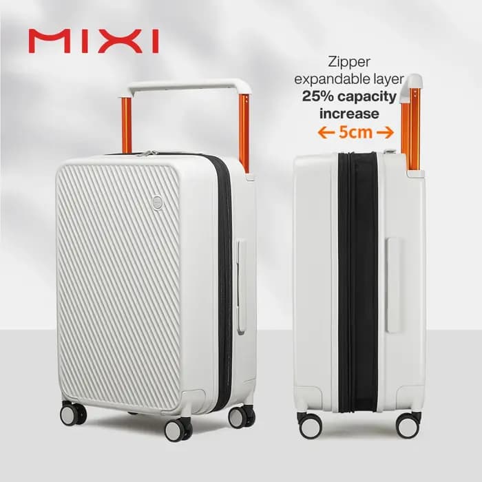 Mixi bagage à main extensible léger grande capacité poignée large PC valises de voyage roues à roule