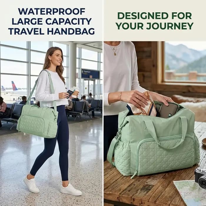 Sac de voyage pour femme 40L grande capacité