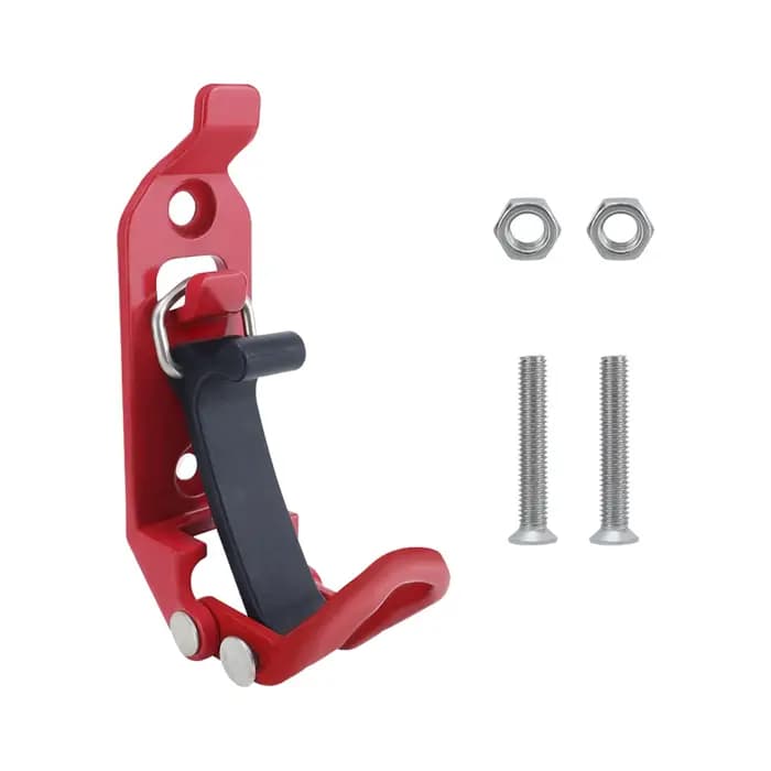 Clip de fixation noir pour porte-bagages de toit, adapté à tous les véhicules tout-terrain, camping-