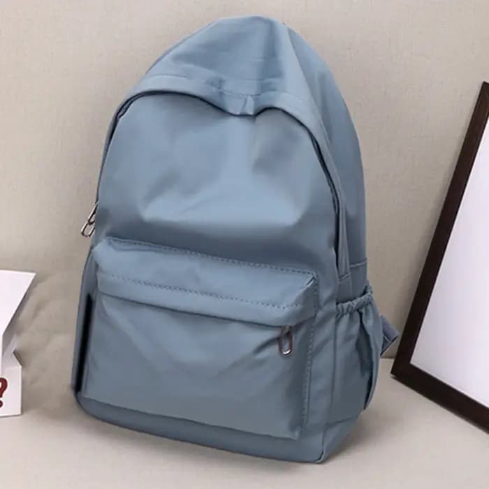 Sac à dos léger de couleur unie simple