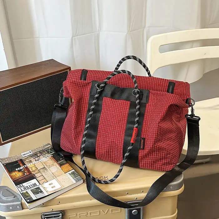 Sac de voyage, sac de cabine léger pour courtes distances, sac à bagages, sac bandoulière, sac de sport grande capacité avec séparation sec/humide
