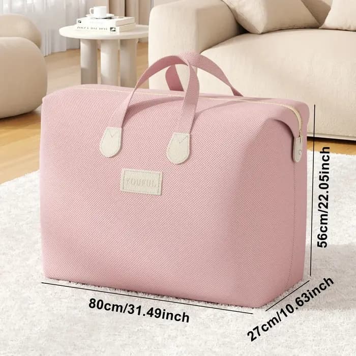 Sac polochon rose souple : parfait pour les voyages