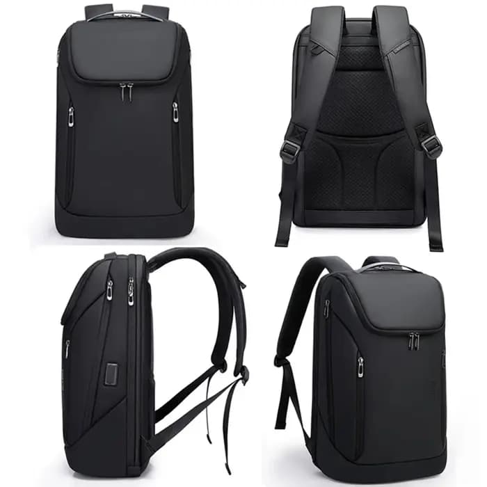 BANGE Anti-vol étanche sac à dos pour ordinateur portable 17 sac d'ordinateur voyage affaires randon