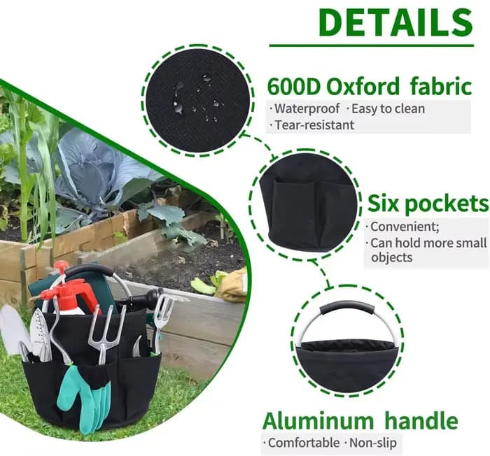 Grand sac de rangement de 17l