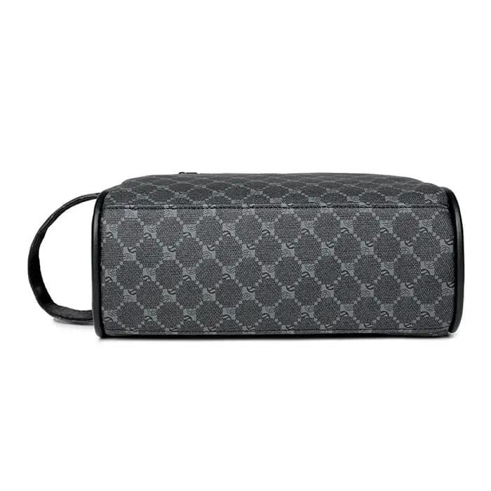Trousse de toilette pour homme, trousse de voyage imperméable avec poignée, organiseur de cosmétiques pour les voyages d'affaires, la salle de sport, la salle de bain et l'usage quotidien