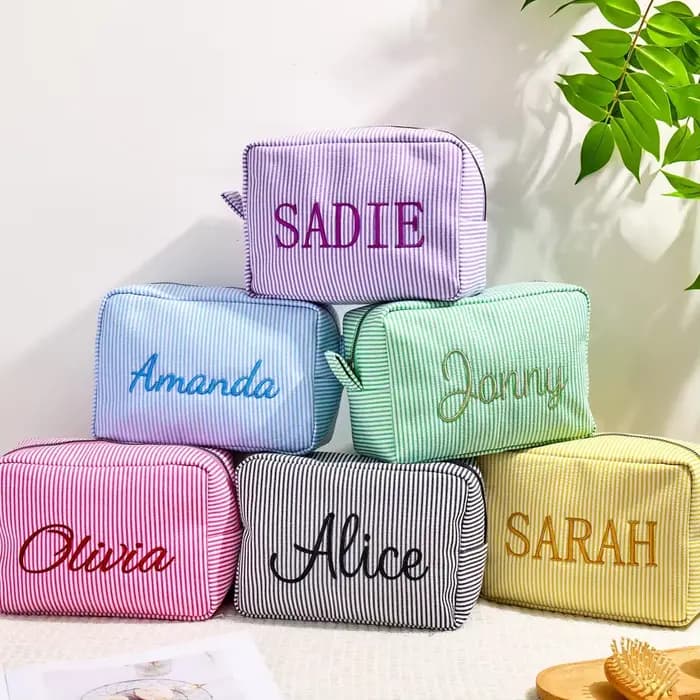 Trousse de maquillage personnalisée