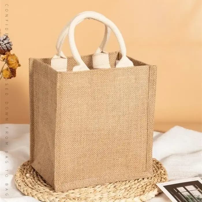 Sac fourre-tout en lin vintage pour femmes