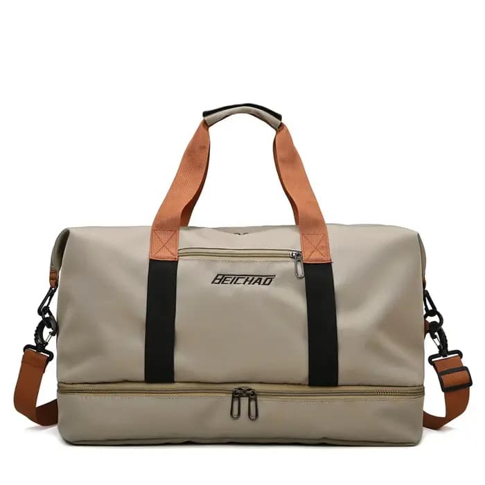 Nouveau Grand Sac de Voyage Unisexe Grande Capacité Bagage à Main Séparation Sec-Humide Sac de Sport