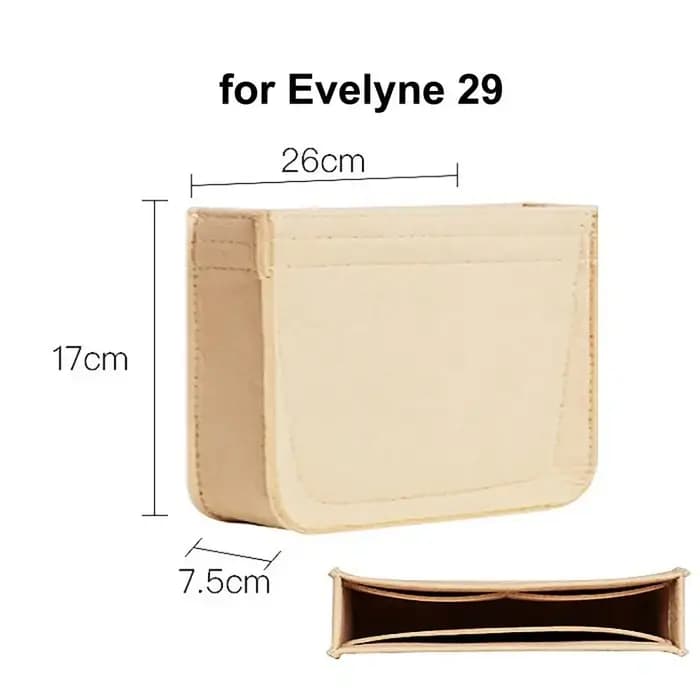 Organisateur de sac multi-poches pour Evelyne 16/29/33